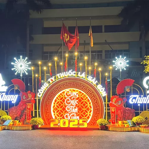 Công ty Thuốc lá Sài Gòn rộn ràng đón Xuân Ất Tỵ 2025